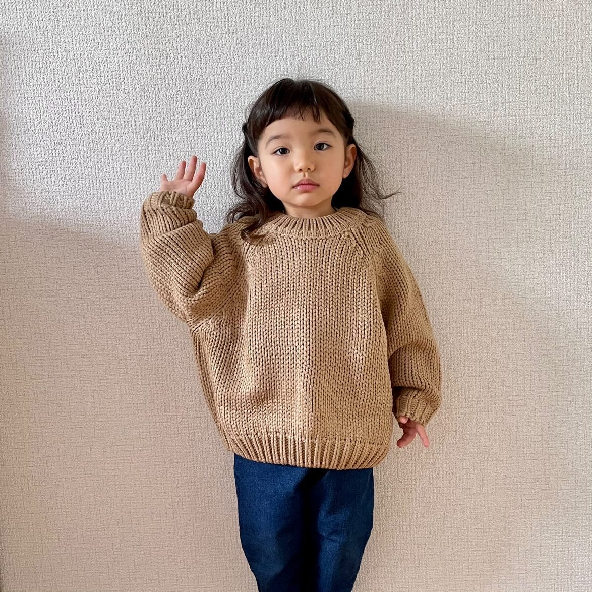 《即納》Low gauge knit