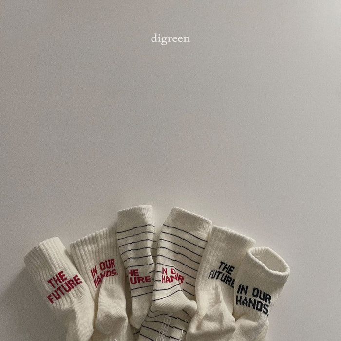 《予約》Future Socks Set / digreen