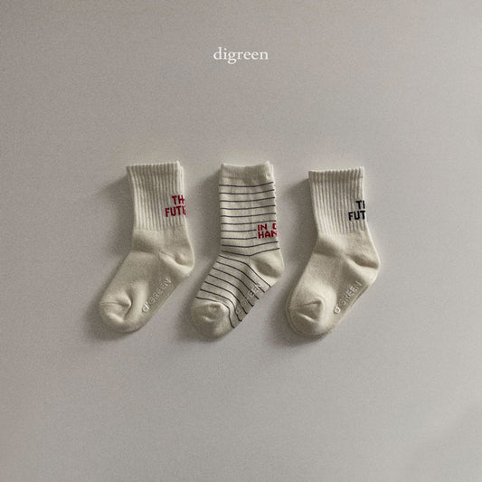 《予約》Future Socks Set / digreen