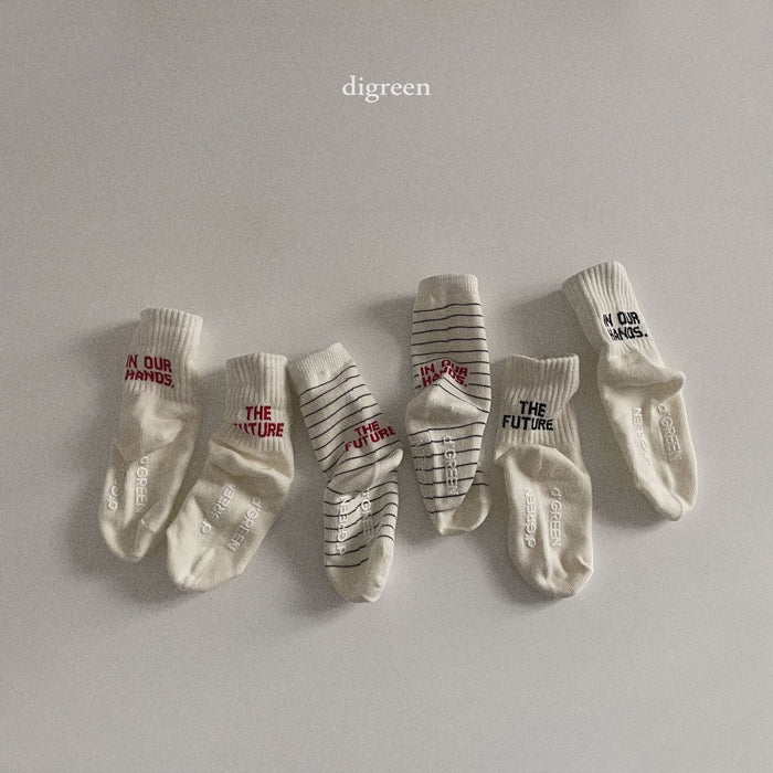 《予約》Future Socks Set / digreen