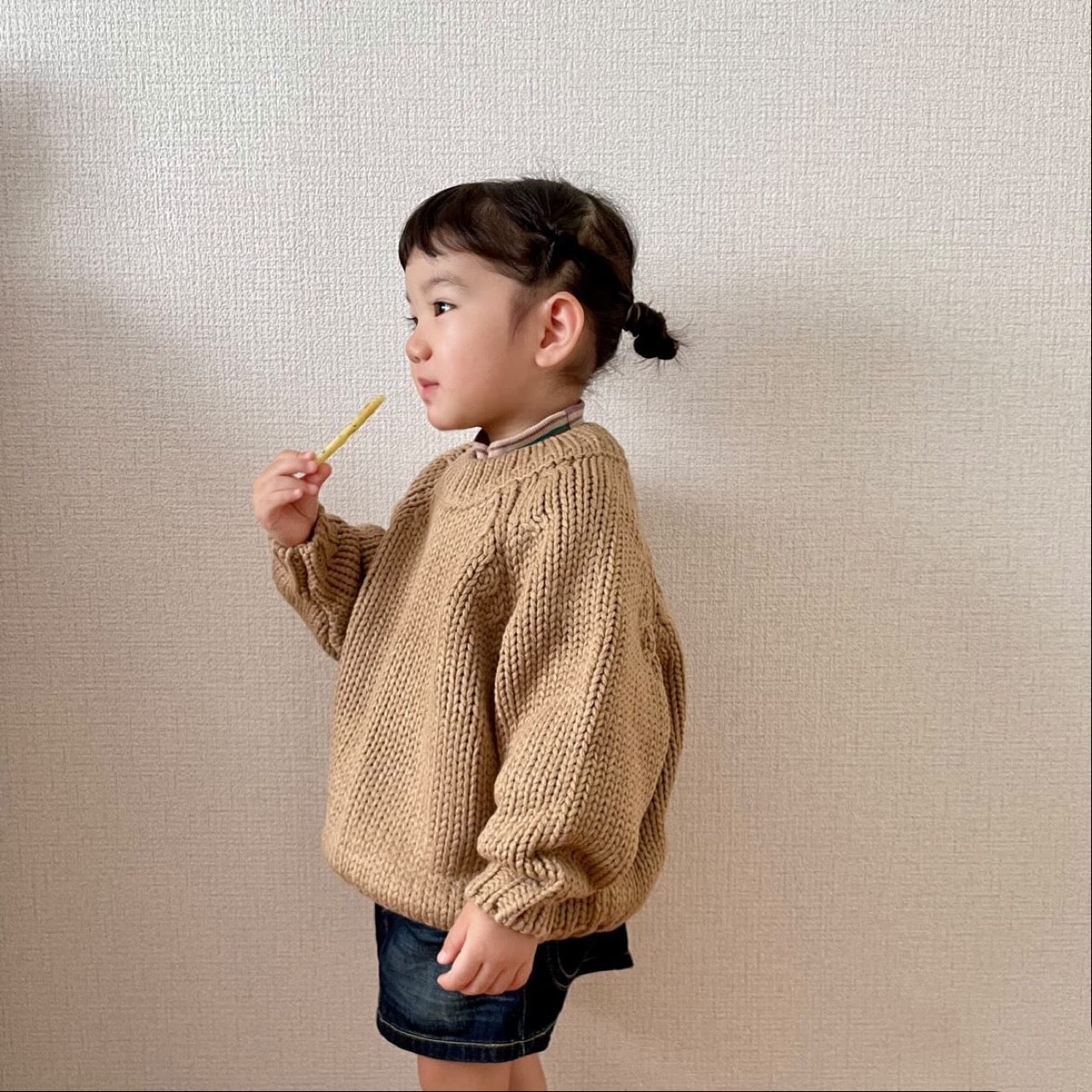 《即納》Low gauge knit