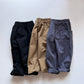 《beige 90 size》 Easy tuck pants