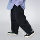 《beige 90 size》 Easy tuck pants