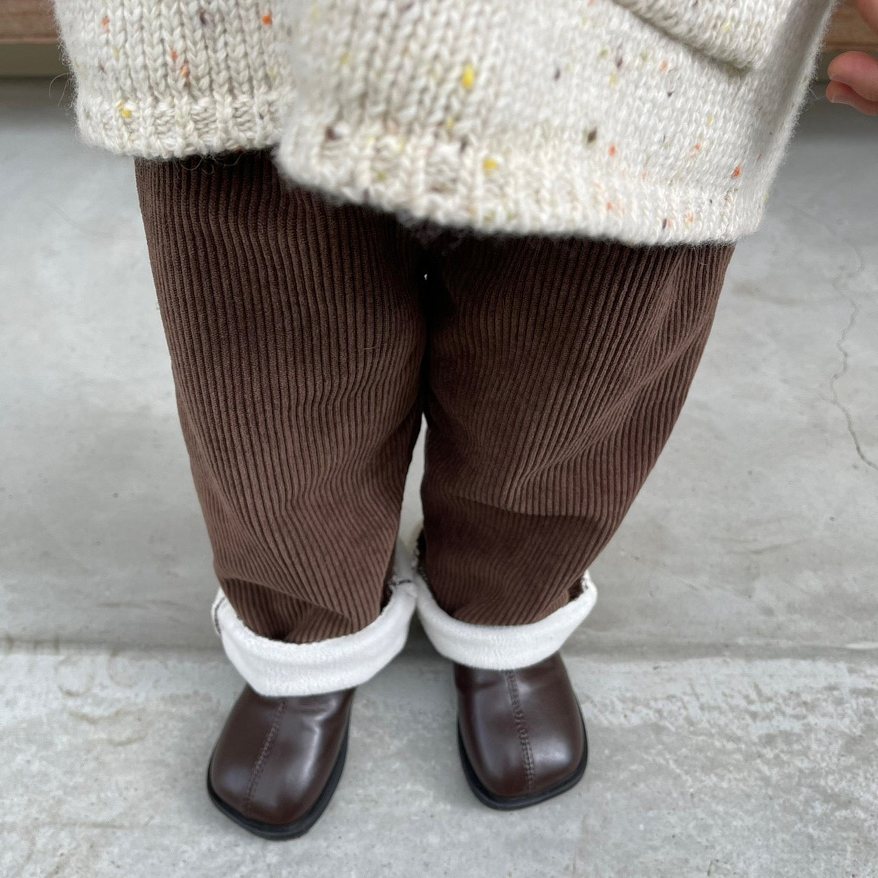 《即納》Soft corduroy pants