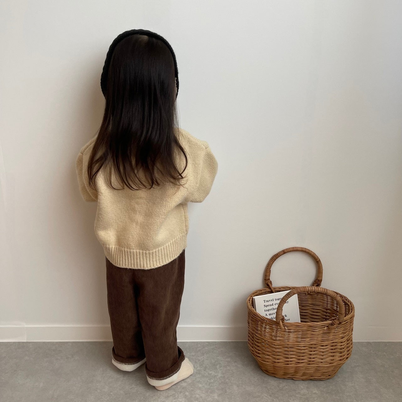 《即納》Soft corduroy pants