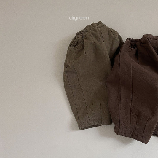 《khaki S size》Dang guri pants